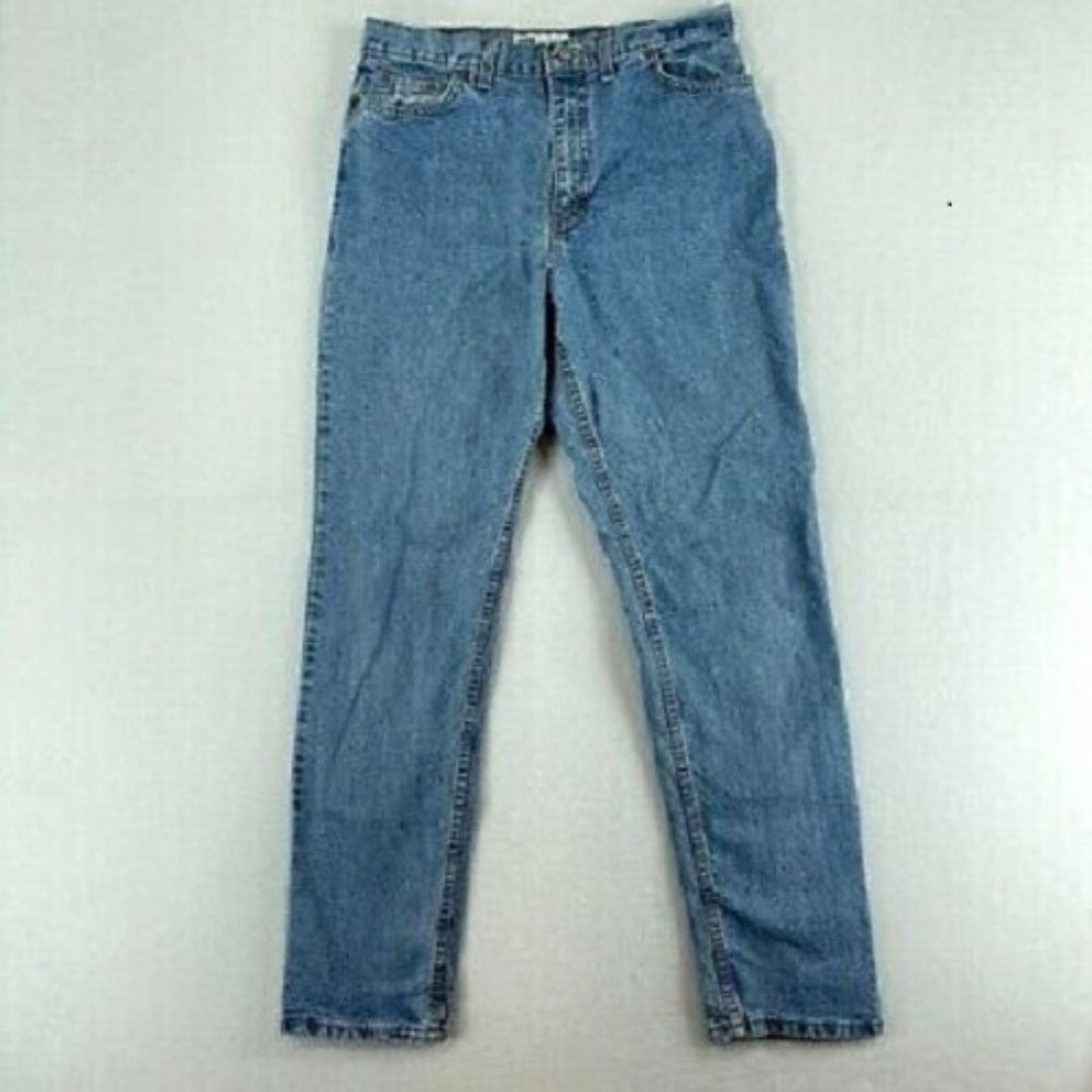 Vintage USA made FADED GLORY 18 TALL High Rise Straight Leg Women's Jeans
